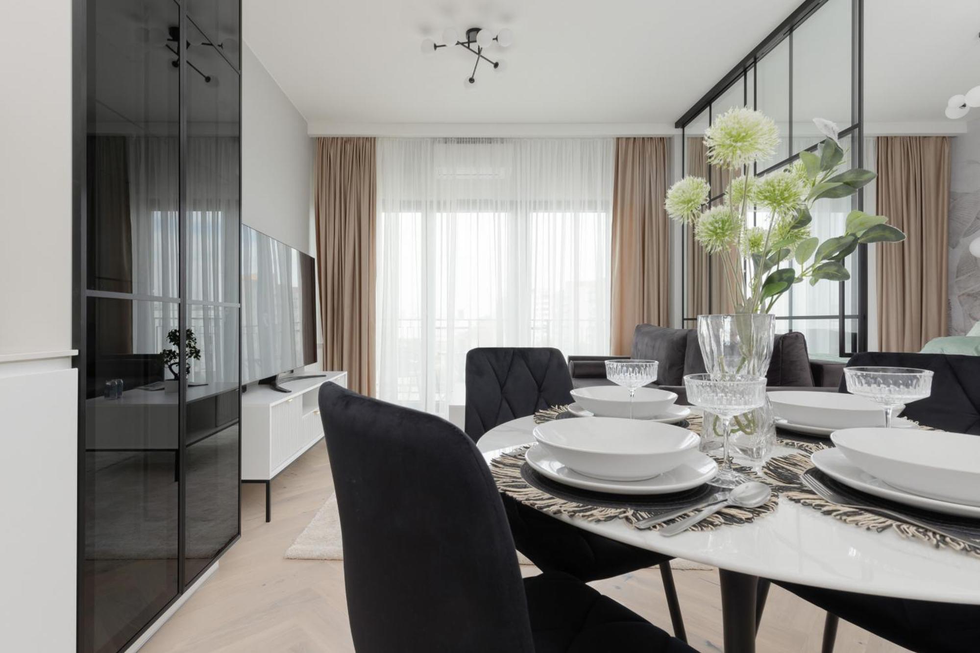 Art Deco Apartment Mokotow With Parking & Gym By Renters Prestige Varsó Kültér fotó
